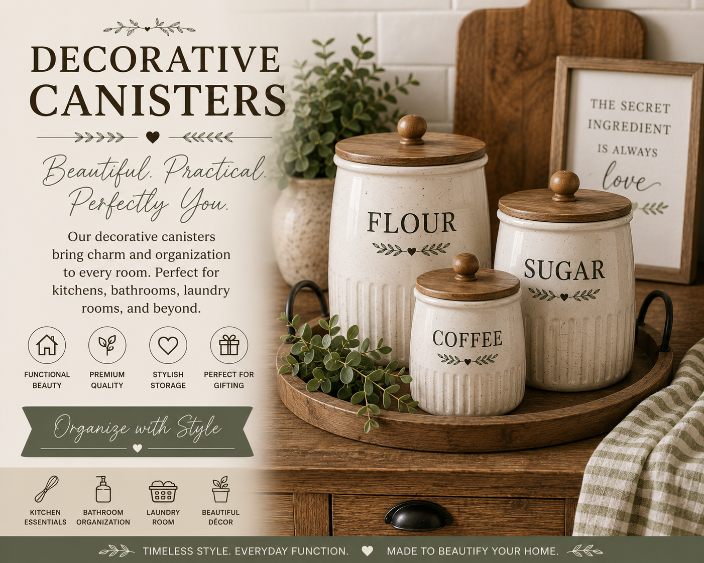 Decorative Canisters