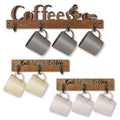 3 Pack Coffee Mug Shelf Mug Rack Wall Mounted