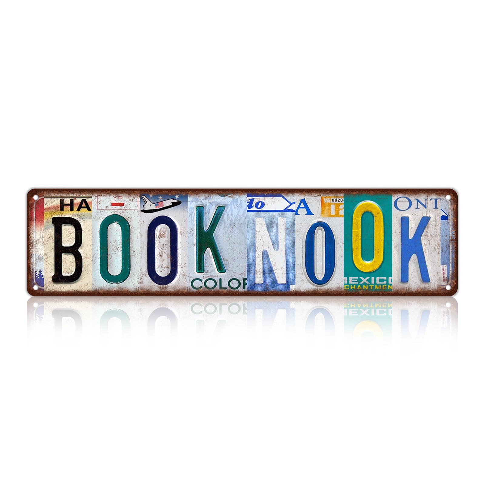 Vintage Book Nook Wall Decor