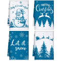 Sratte 4 Pcs Christmas Kitchen Towels