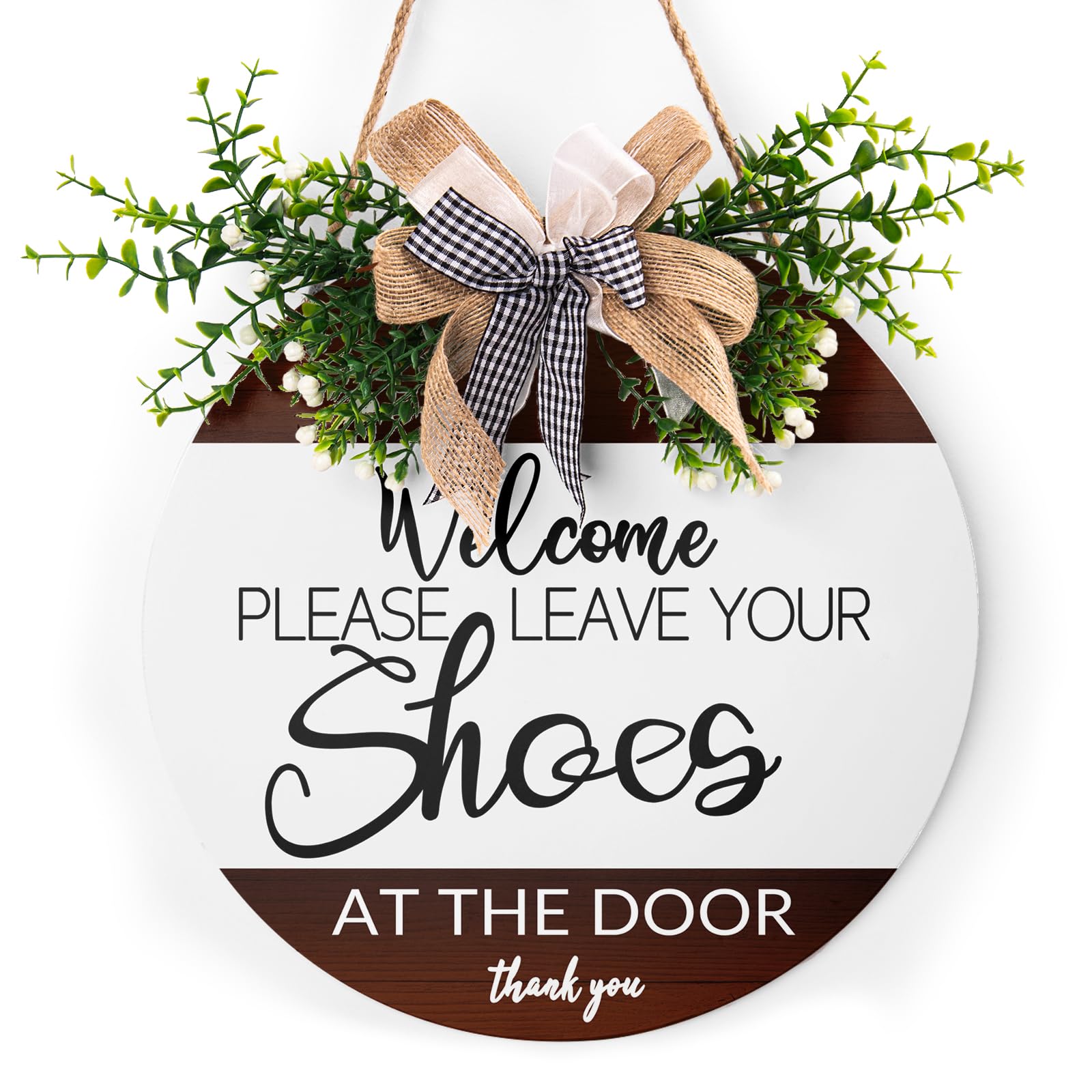 Welcome Please Remove Your Shoes Sign