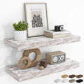 RICHFOCUS Floating Shelves for Wall 2 Pack