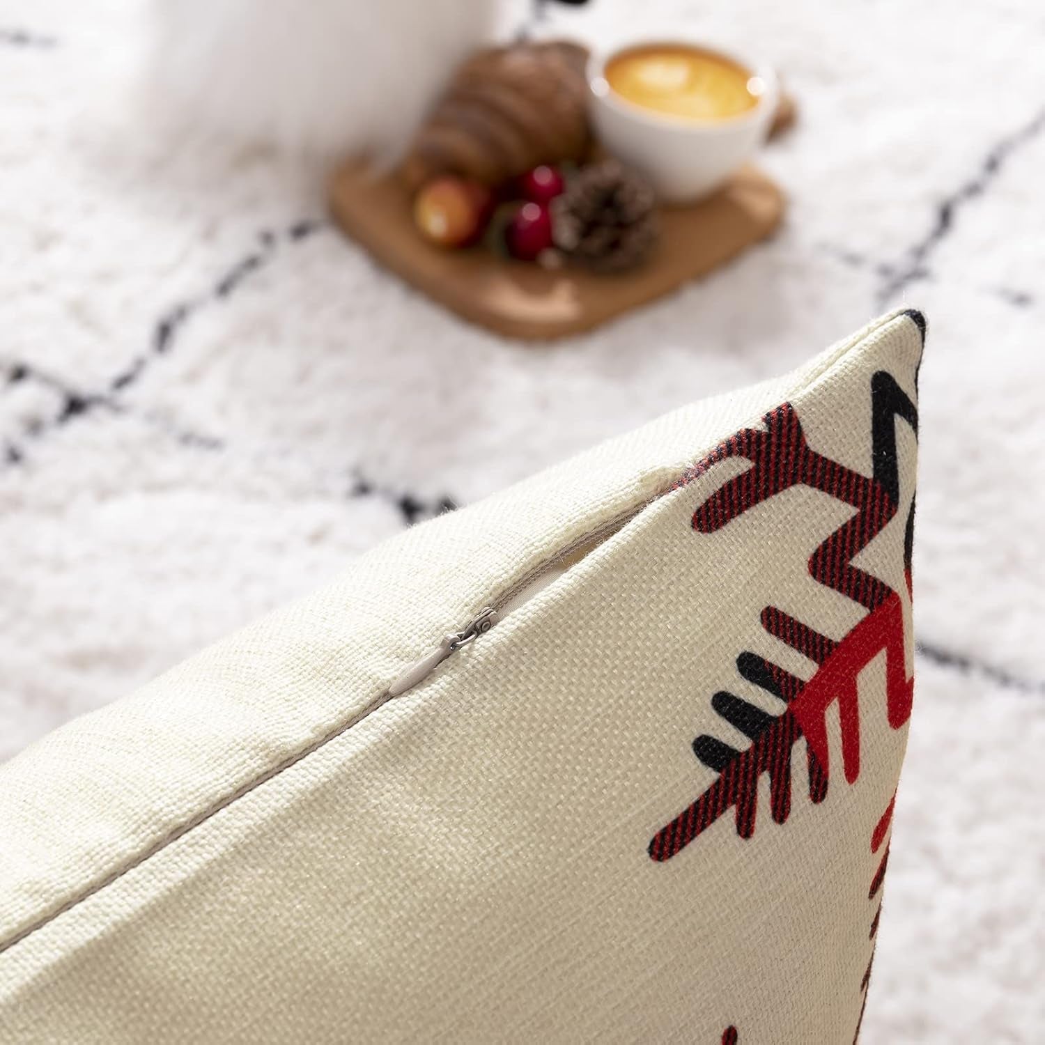 4 Pack Christmas Pillow Covers
