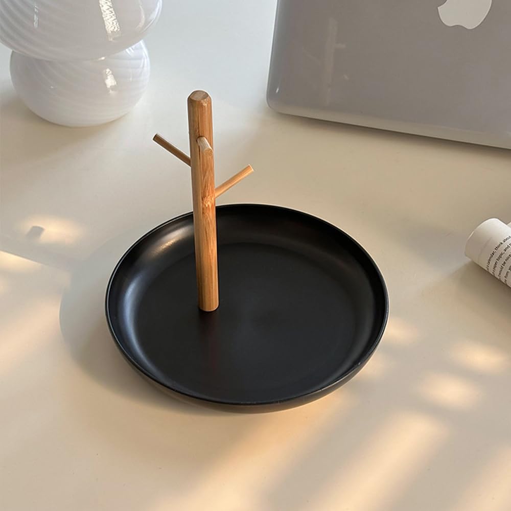 Shinpuru Key Tray with Wood 3-Tier Hanging Organizer