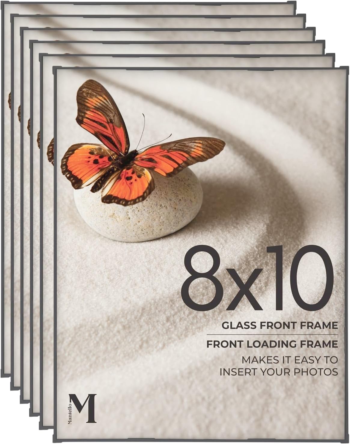 MANTELLO ESSENTIALS 8x10 Picture Frame 8x10 Frame - Set of 6