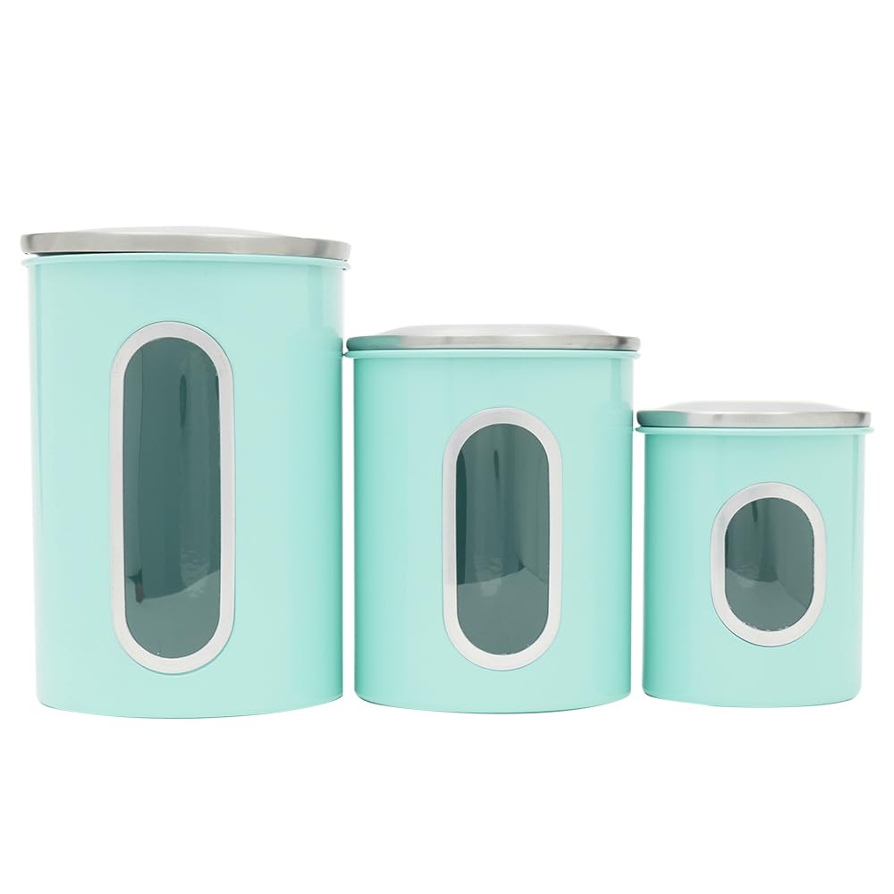 Home Basics Retro Kitchen Canisters