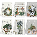 Honoson Christmas Kitchen Towels