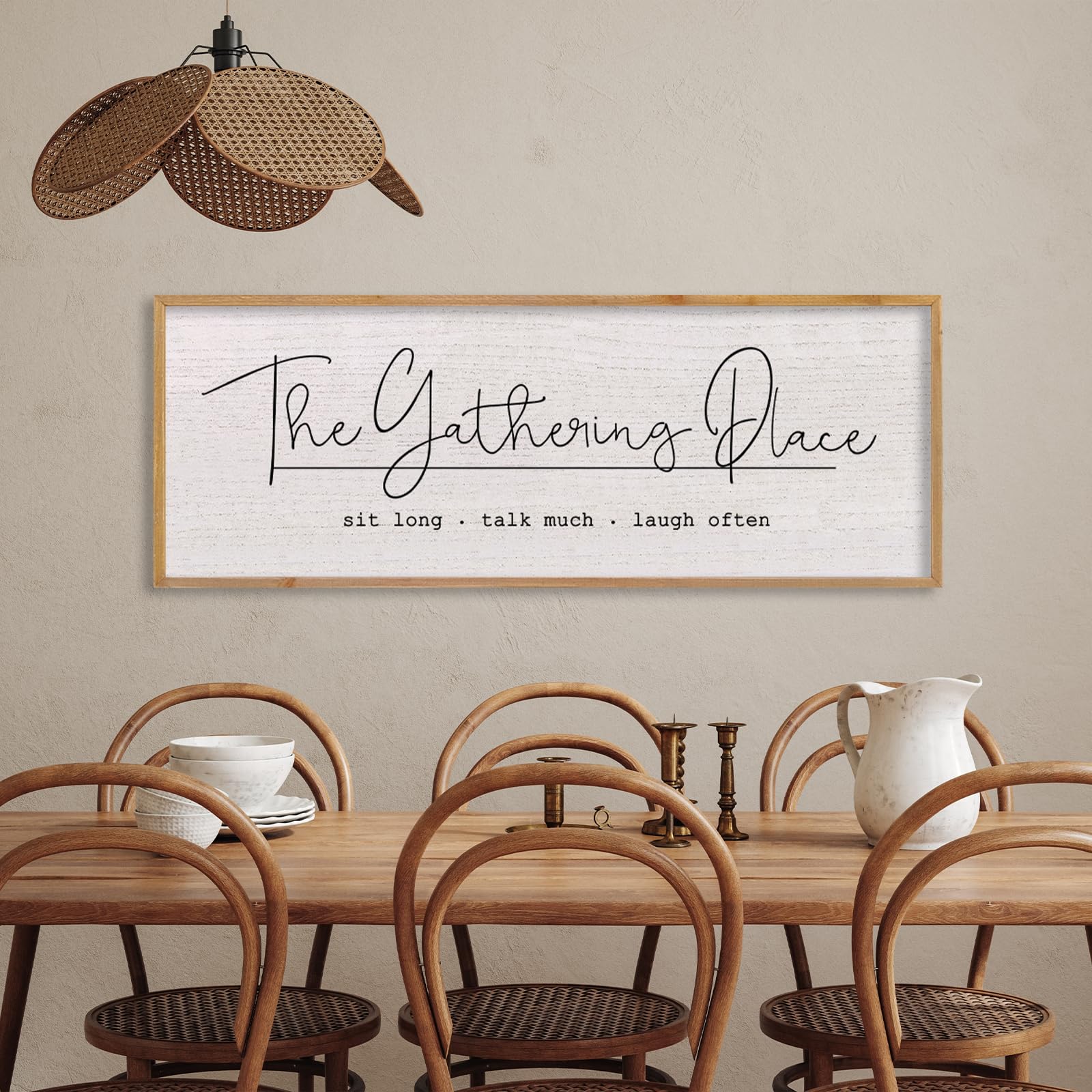 The Gathering Place Sign Wall Art Decor