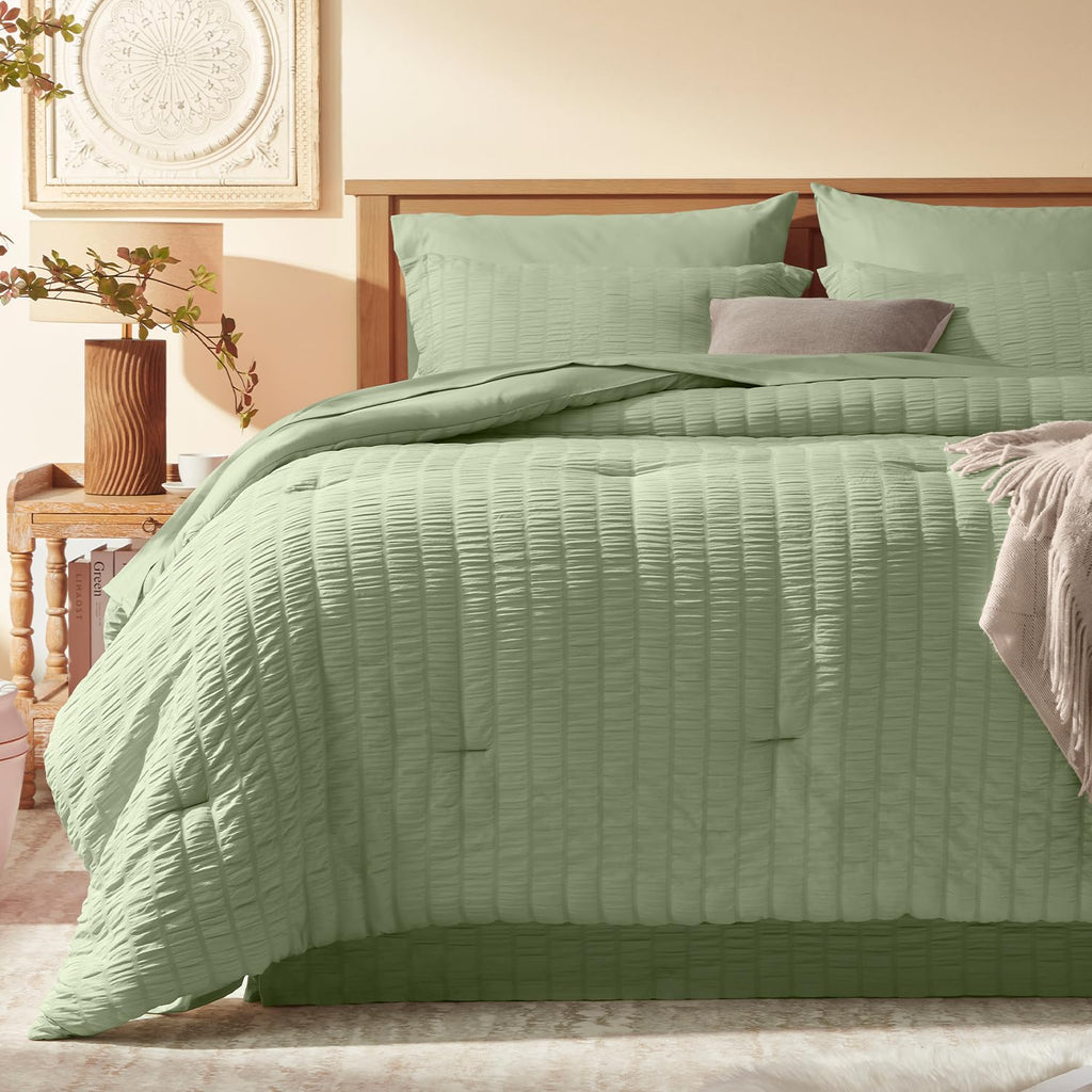 Laojin Balhen Queen Comforter Set 8 Pieces