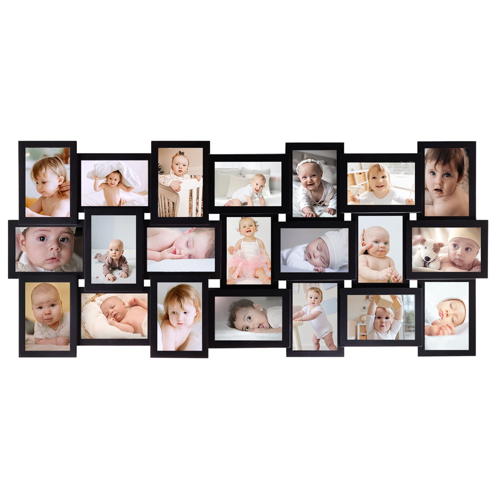 HELLO LAURA Picture Frames Collage Wall Decor - 21 Picture