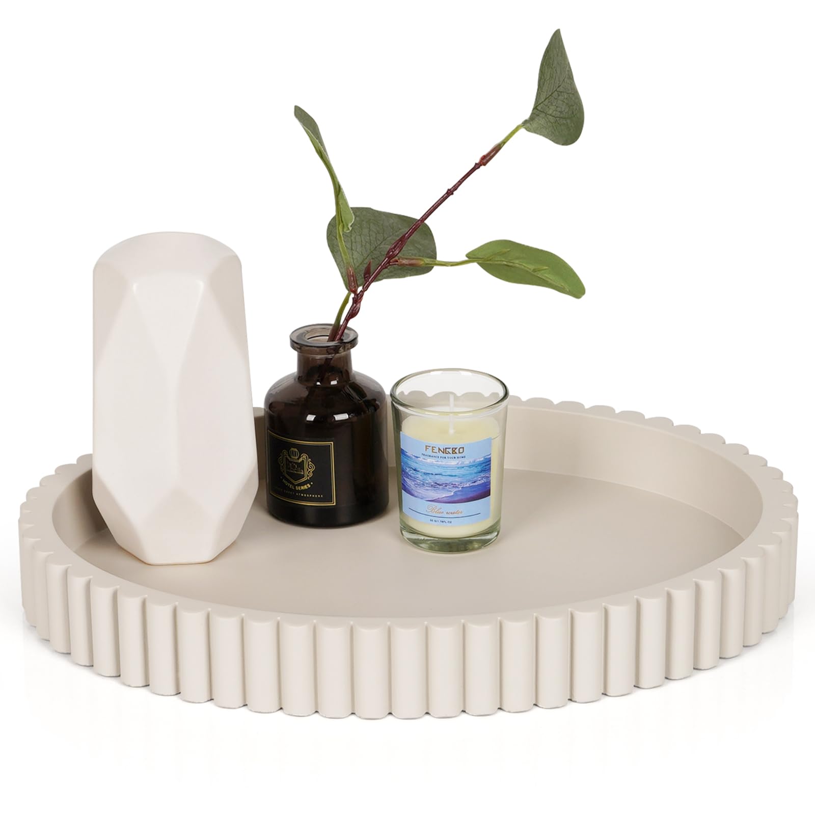 Cathyeen Oval Tray for Coffee Table Decor